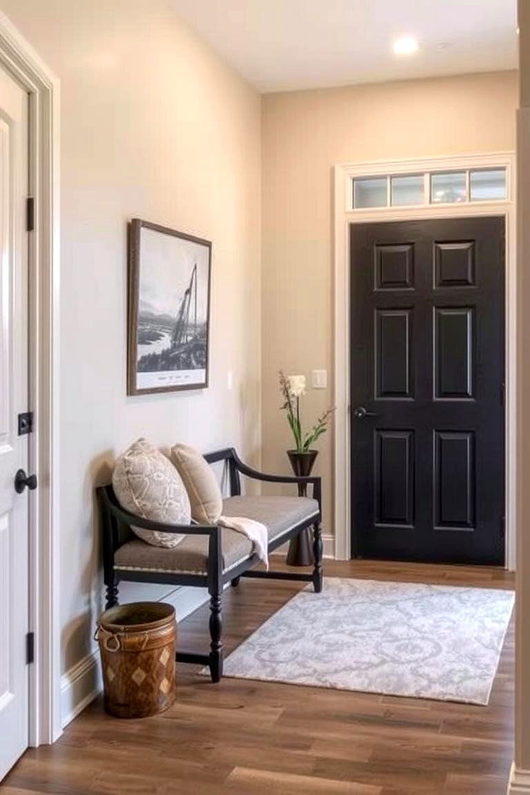 Inviting Greige Entryway Charm - 24 Greige Interior Design Ideas