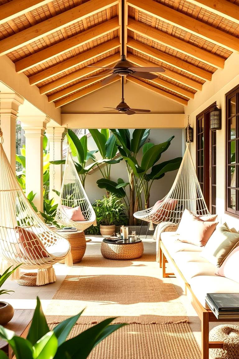Inviting Hammock Haven - 24 Lanai Porch Ideas