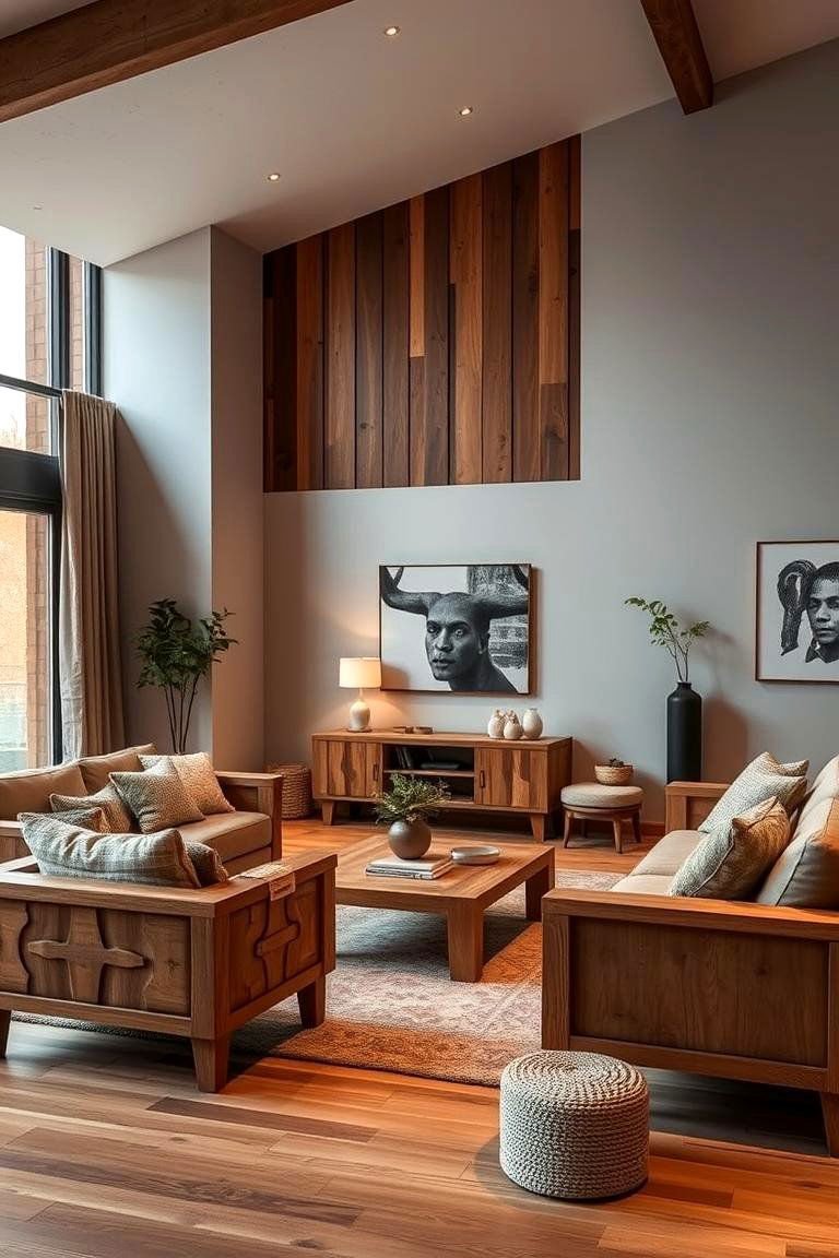Inviting Living Room Vibe - 24 Rustic Interior Design Ideas