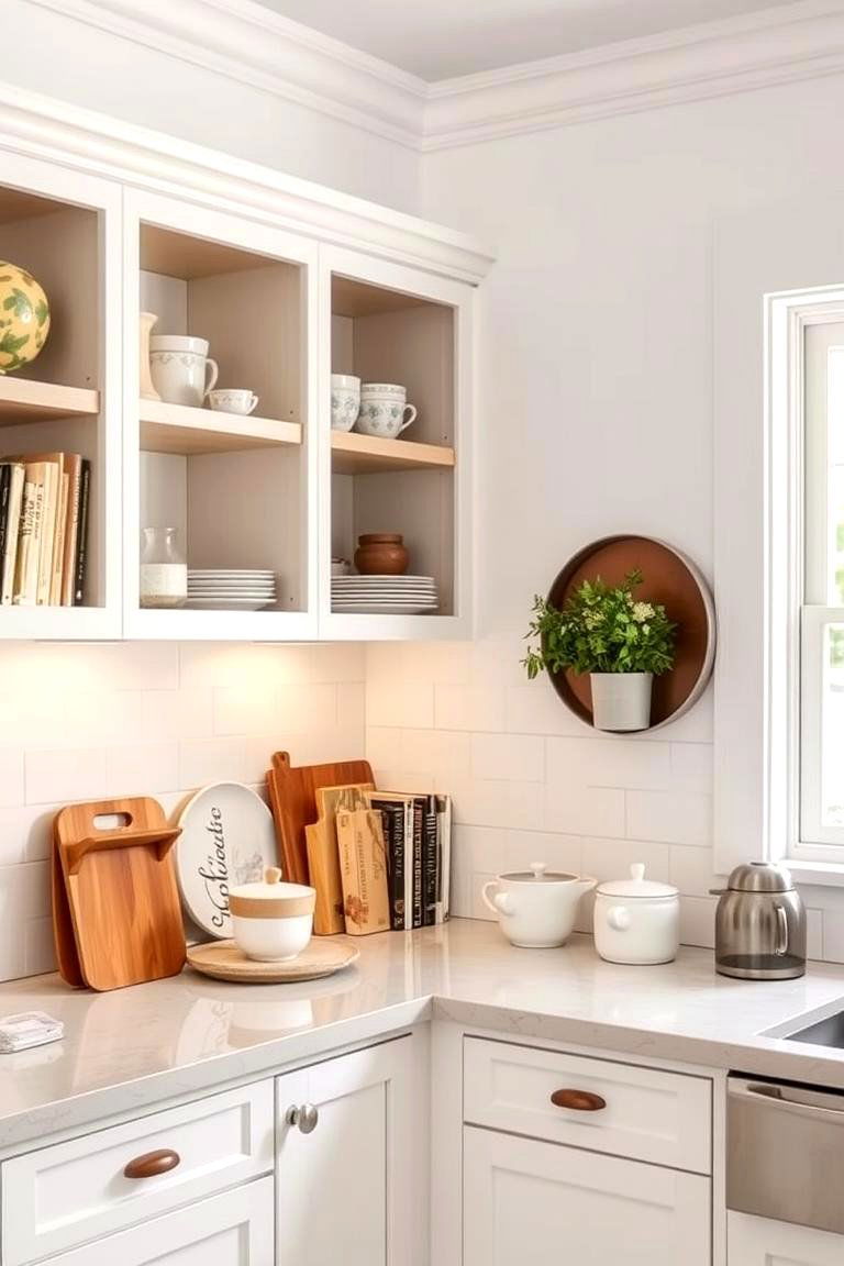 Inviting Open Shelving - 24 Kitchen Corner Ideas