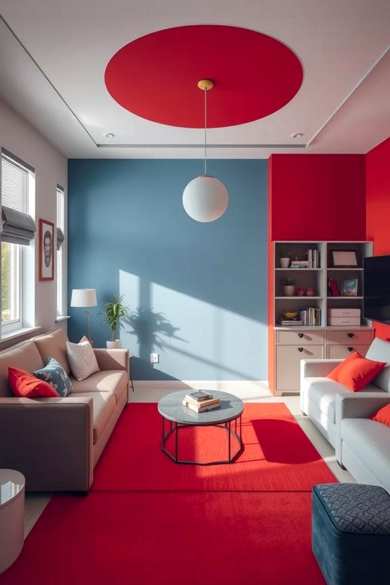 Inviting Red and Blue Harmony - 24 Red Boy Room Ideas