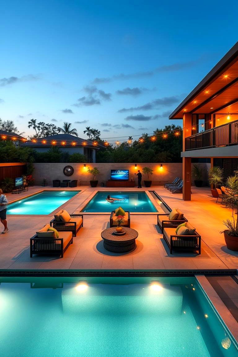 Inviting Social Gathering Hub - 24 Pool Patio Ideas