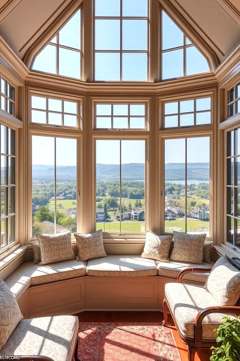 Inviting Window Seating Nooks - 24 Victorian Sunroom Ideas