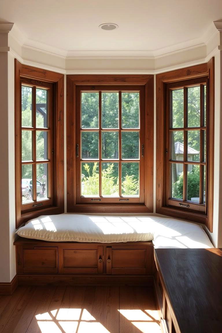 Inviting Window Seats - 24 Rustic Sunroom Ideas