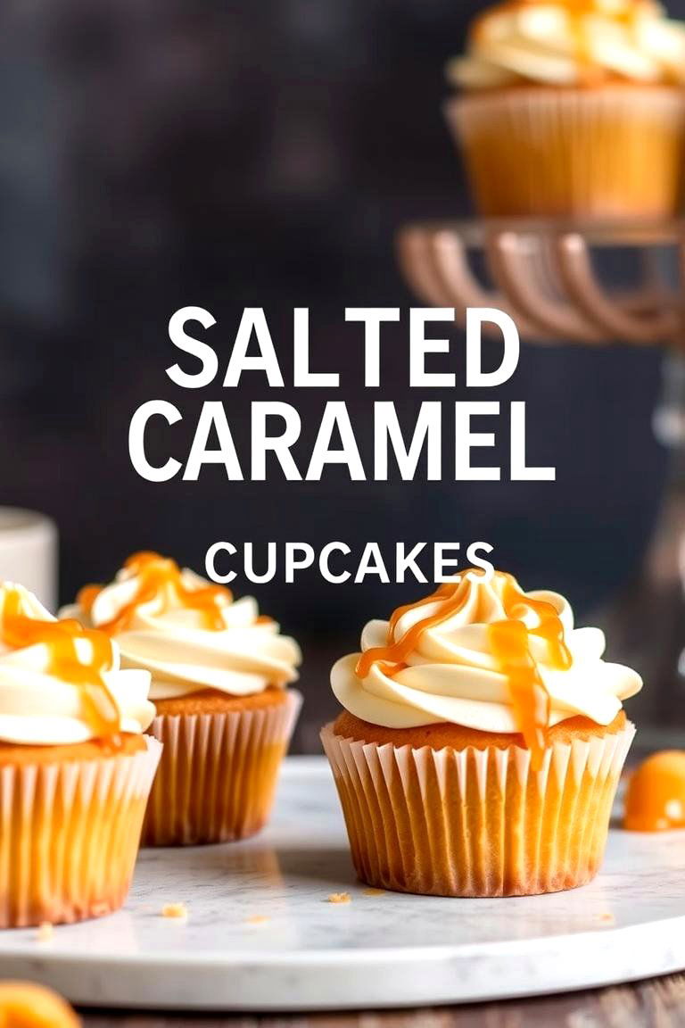 Irresistible Salted Caramel Temptation - 24 Wedding Cupcake Ideas