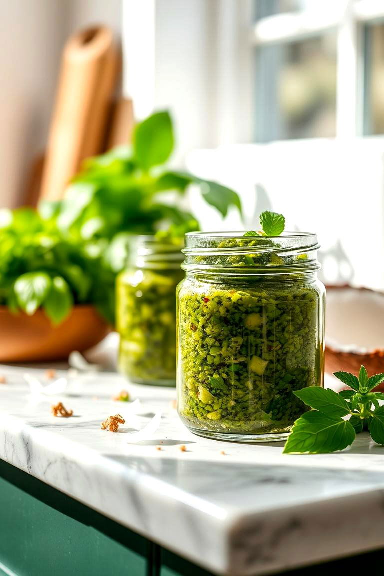 Island Inspired Pesto Variations - 24 Tropical Kitchen Ideas