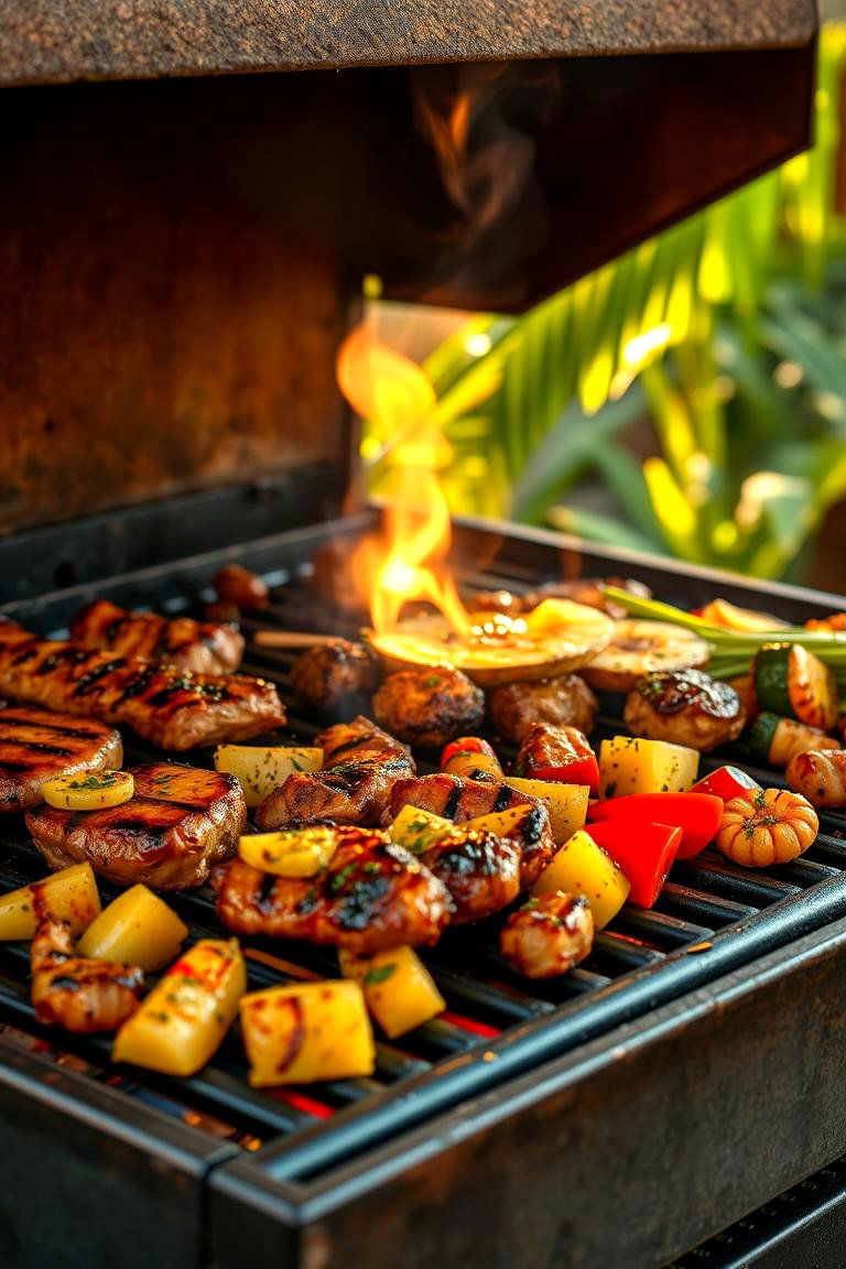 Island Style Barbecue Inspirations - 24 Tropical Kitchen Ideas