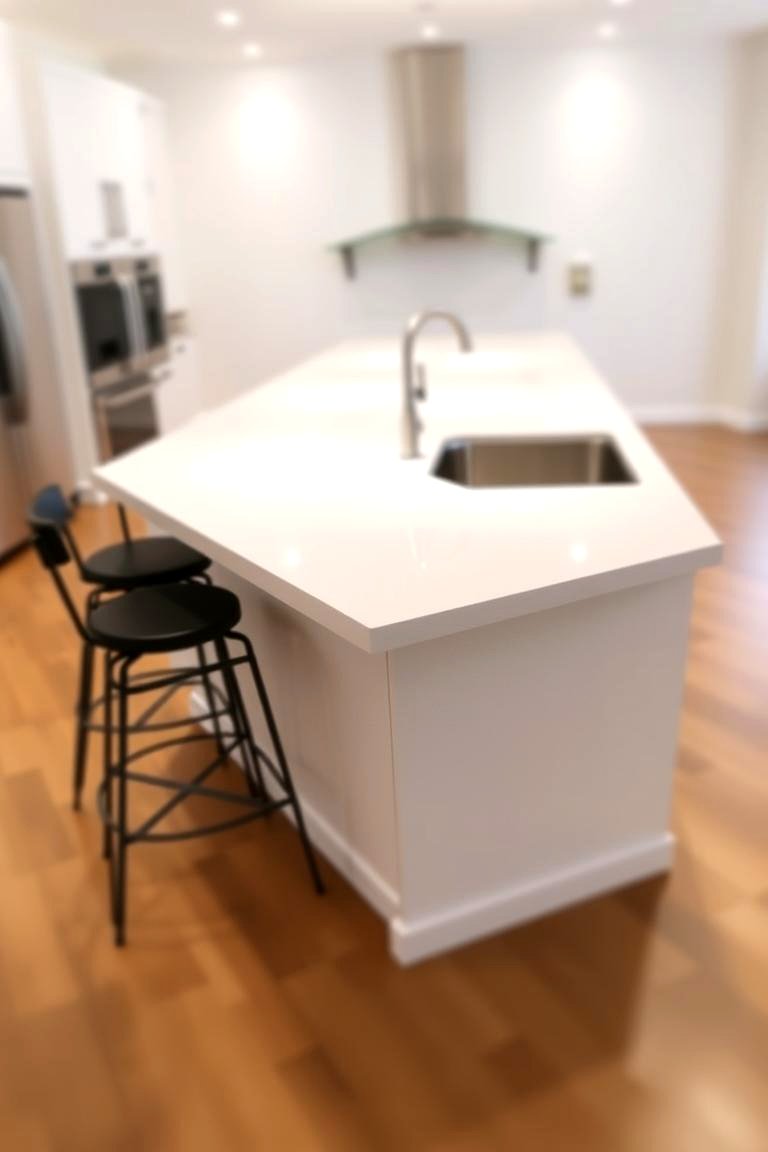 Island with Seating on Two Sides - 24 Kitchen Island Ideas With Seating