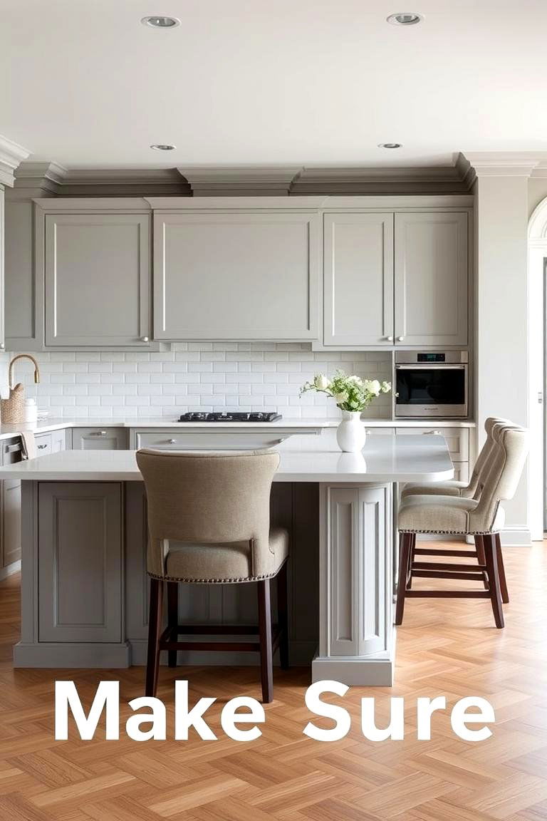 Island with a Peninsula Extension for Seating - 24 Kitchen Island Ideas With Seating