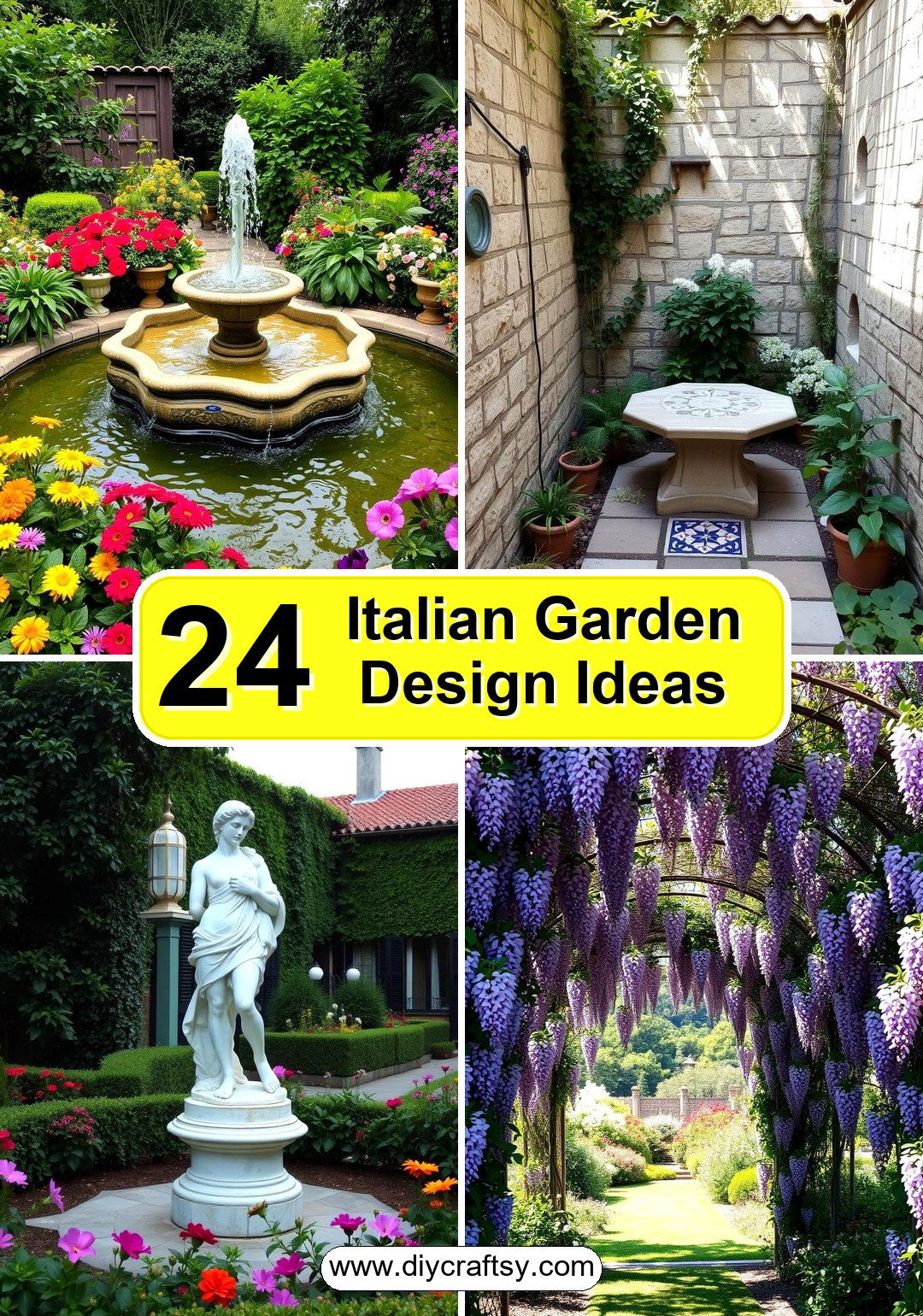 Italian Garden Design Ideas