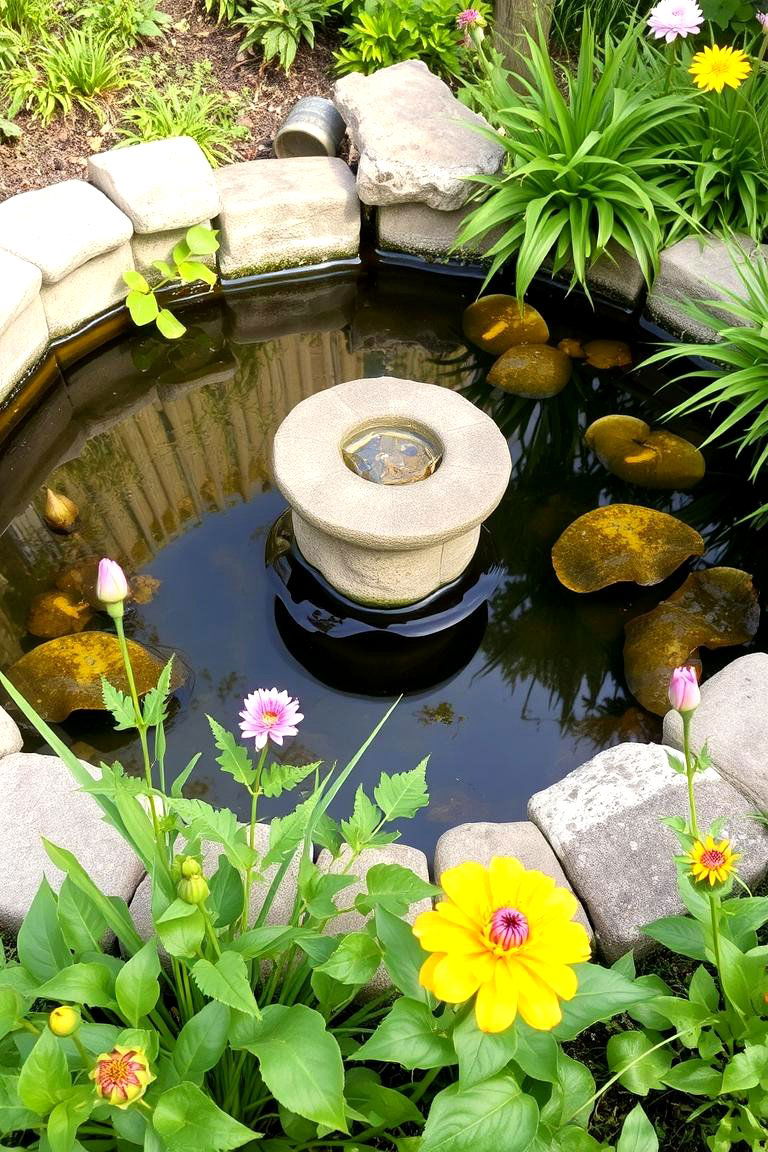 Italian Garden with Water Features - 24 Italian Garden Design Ideas
