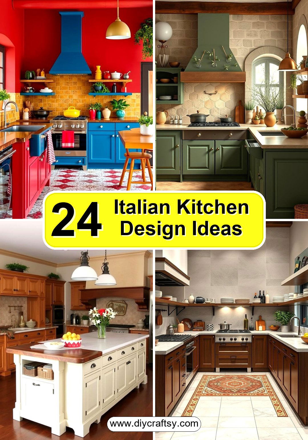 Italian Kitchen Design Ideas