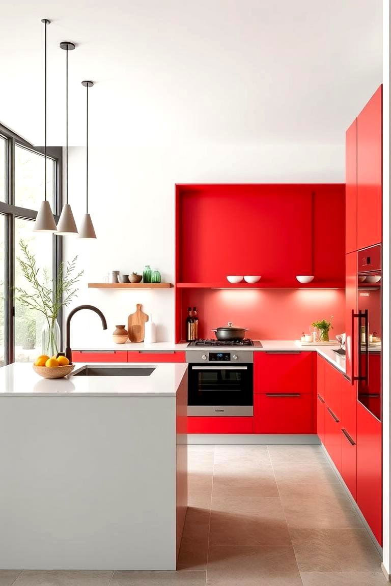 Italian Minimalist Design with Bold Details - 24 Italian Kitchen Design Ideas