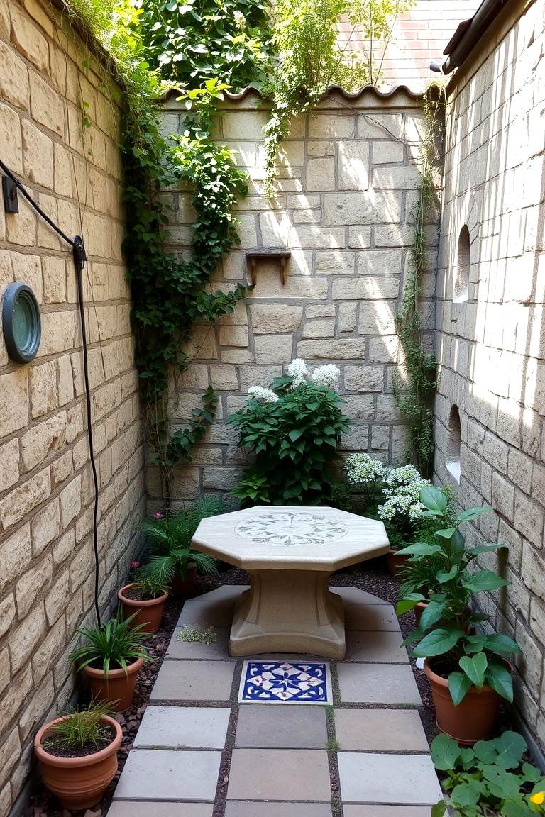Italian Villa Courtyard Gardens - 24 Italian Garden Design Ideas