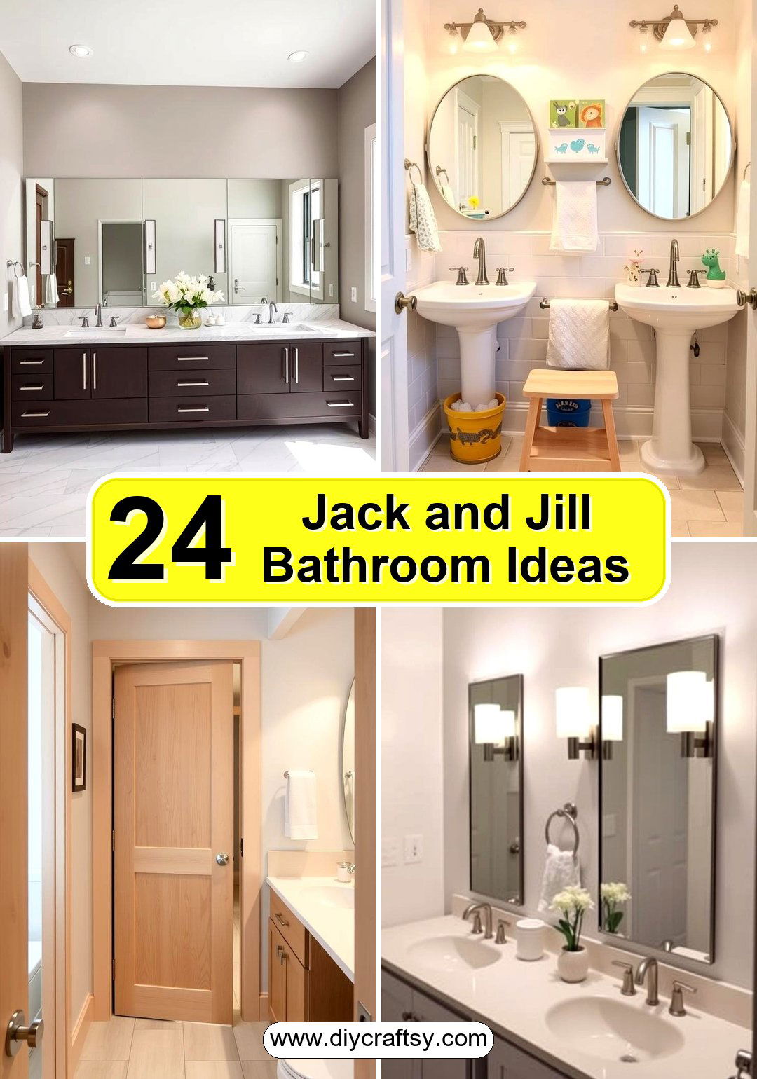 Jack and Jill Bathroom Ideas
