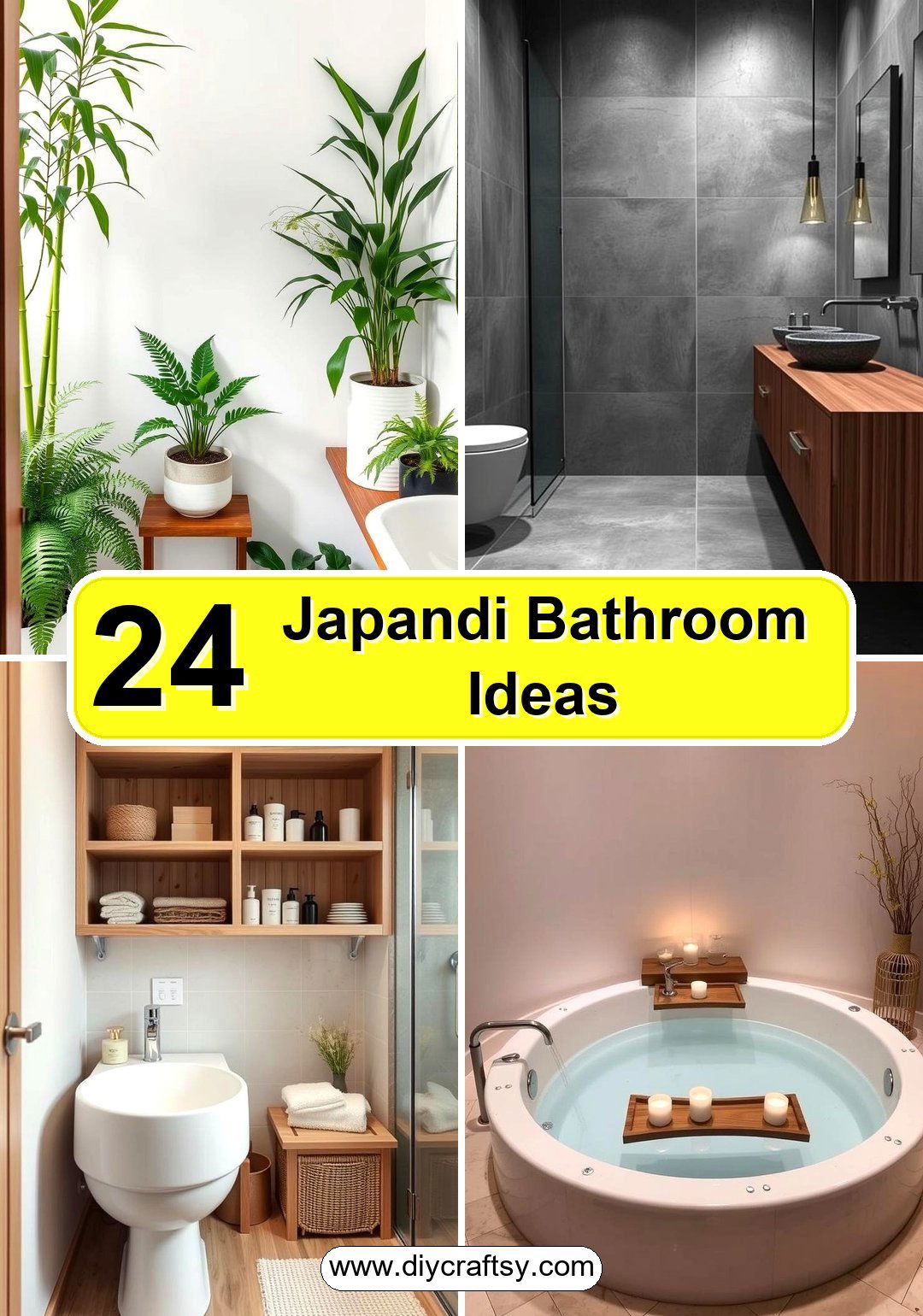 Japandi Bathroom Ideas