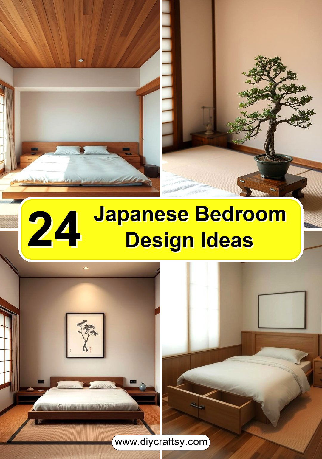 Japanese Bedroom Design Ideas