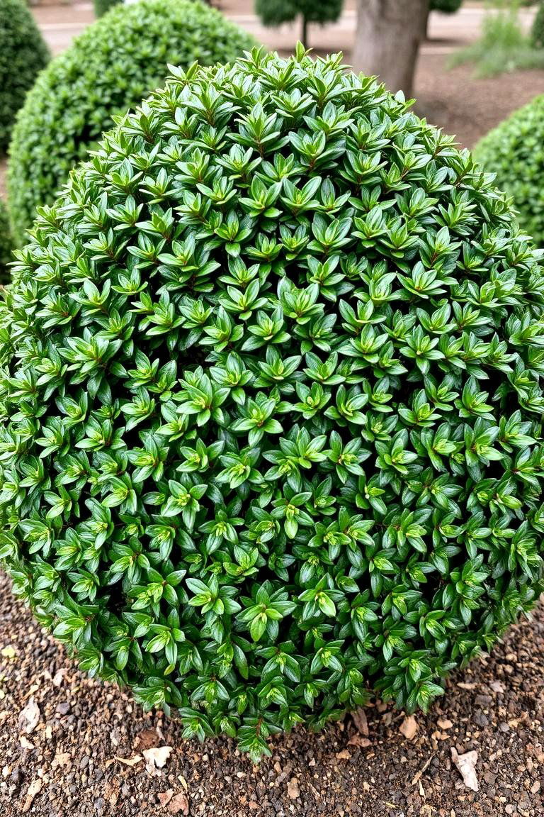 Japanese Holly for a Boxwood Alternative - 24 Shrubs for Privacy