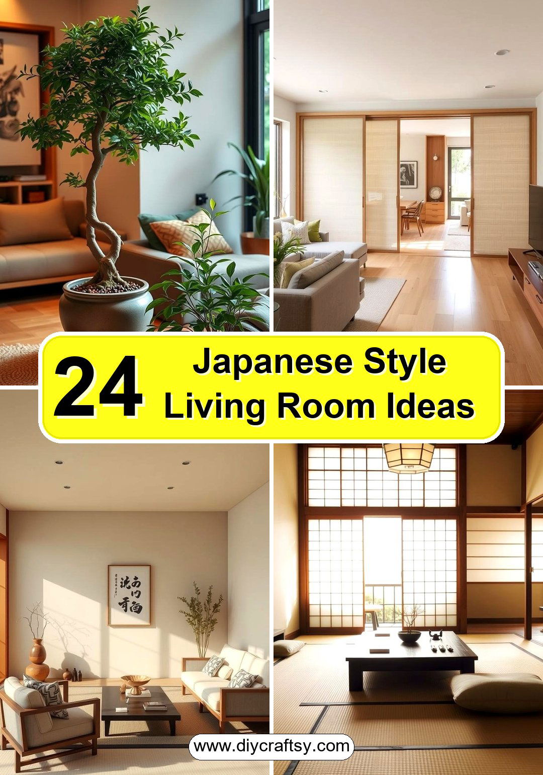 Japanese Style Living Room Ideas