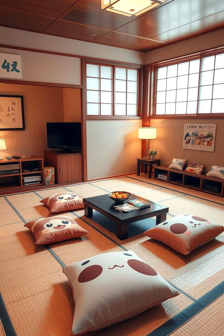 Japanese Tatami Mat Room - 24 Anime Room Ideas