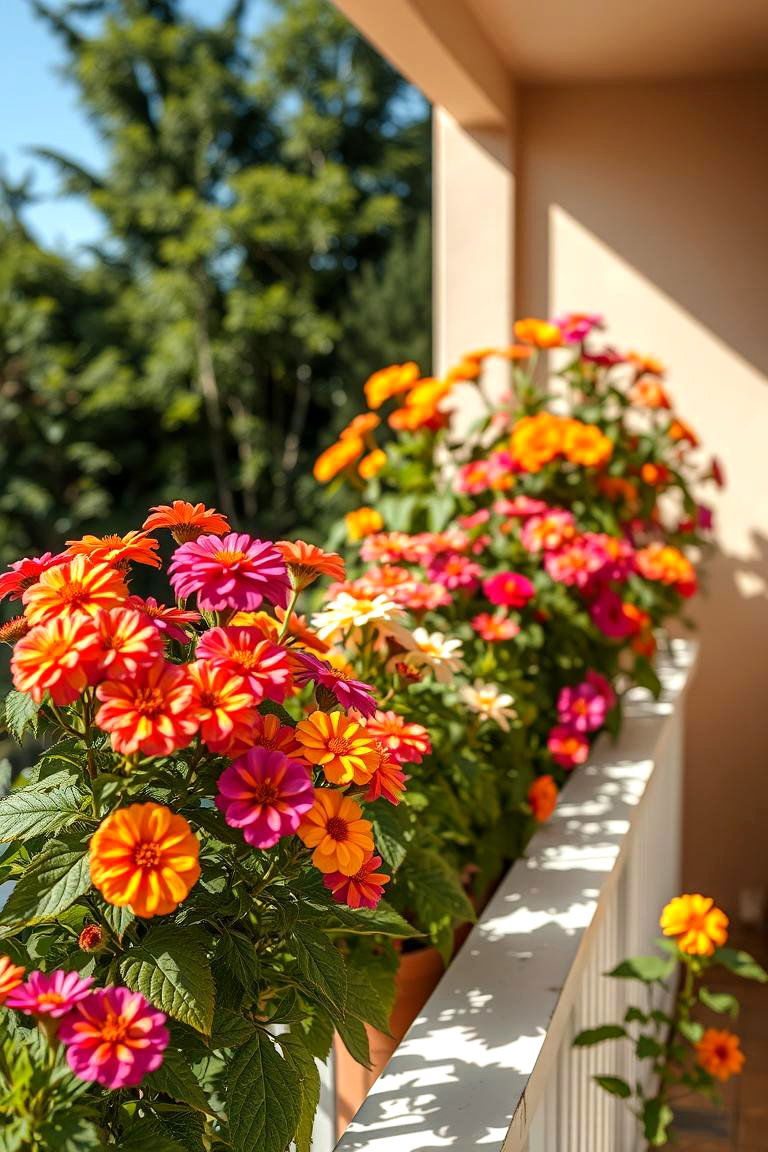 Joyful Lantana - 24 Flowering Plants for Balcony