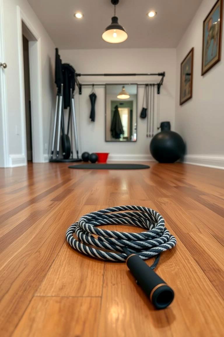 Jump Rope - 24 Small Home Gym Ideas