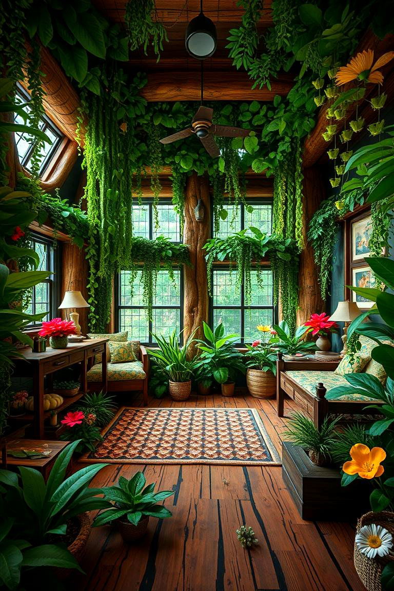 Jungle Expedition Room - 24 Minecraft Themed Bedroom Ideas
