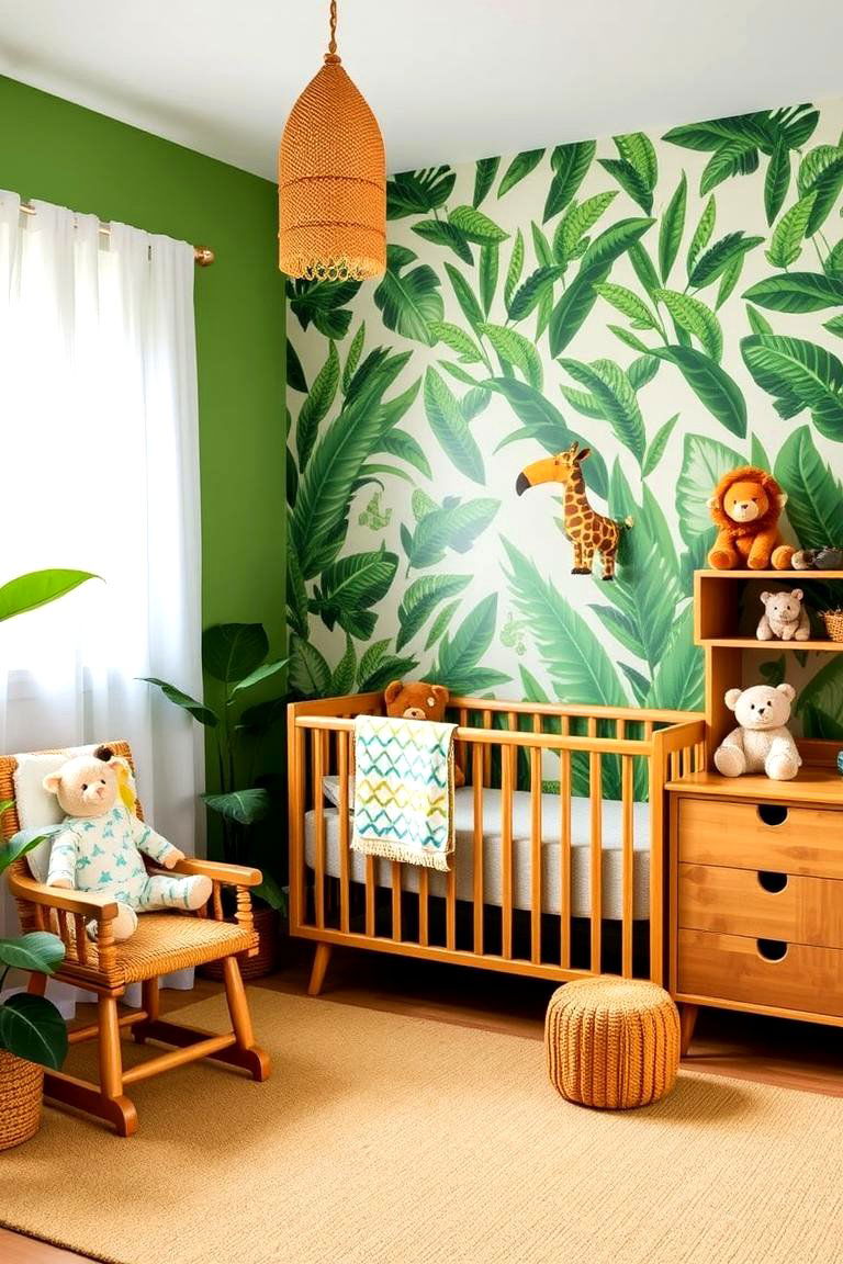 Jungle Safari Nursery - 24 Baby Boy Nursery Ideas