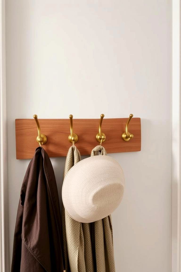 Keep Accessories Tidy with Hat and Scarf Storage - 24 Hallway Decor Ideas