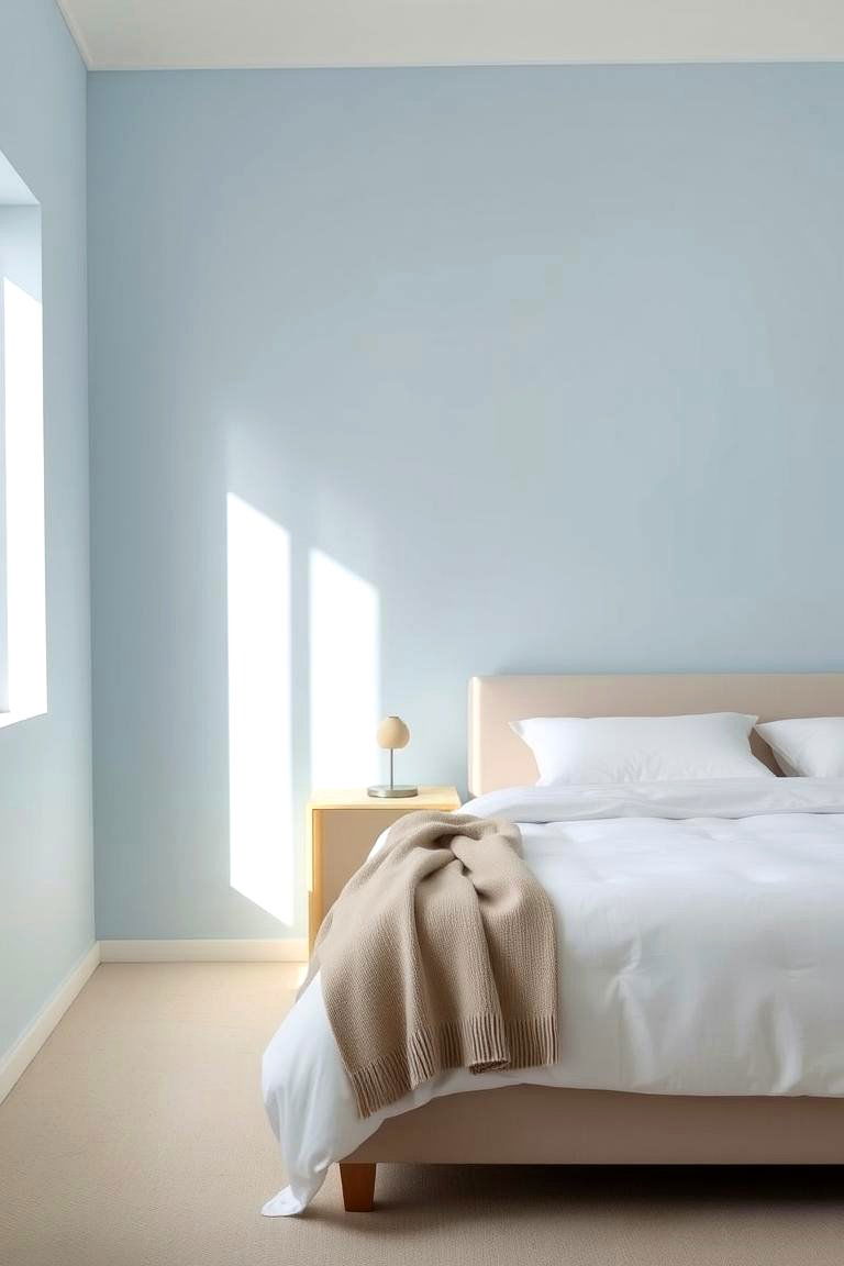 Keep Window Treatments Simple - 24 Minimalist Bedroom Ideas