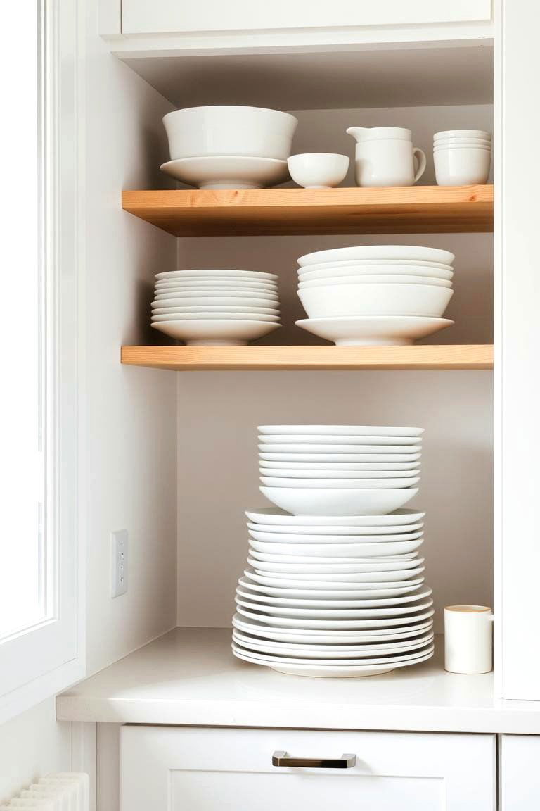 Keep the Backsplash Simple and Elegant - 24 Scandinavian Kitchen Ideas