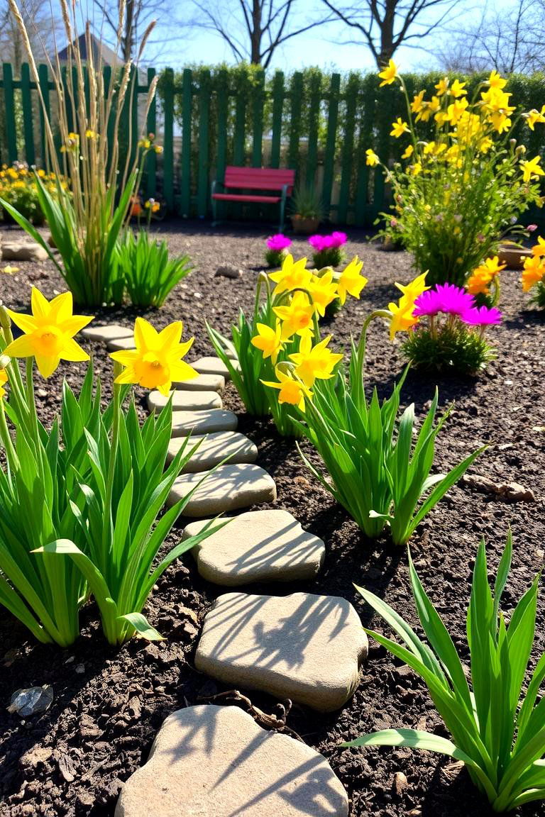 Kid Friendly Daffodil Space - 24 Daffodil Garden Ideas