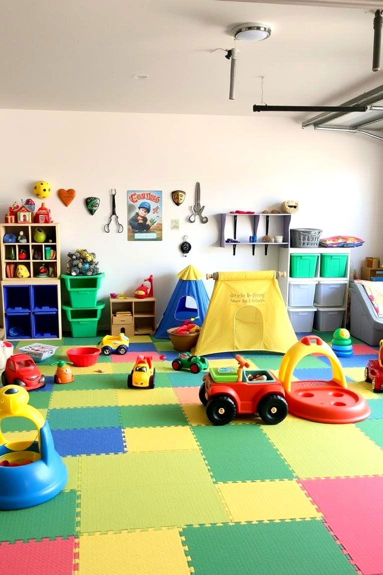 Kids Play Paradise - 24 Garage Game Room Ideas