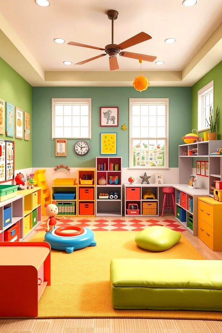 Kids Playroom Paradise - 24 bonus room ideas