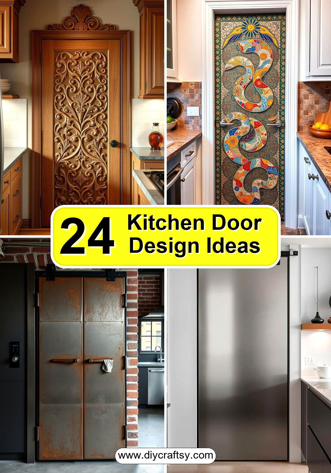 Kitchen Door Design Ideas