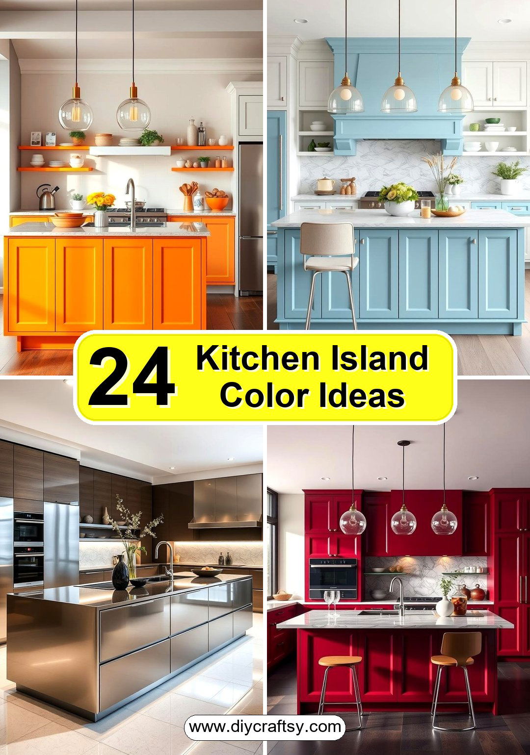 Kitchen Island Color Ideas