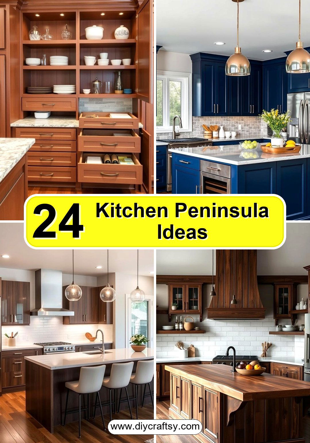 Kitchen Peninsula Ideas