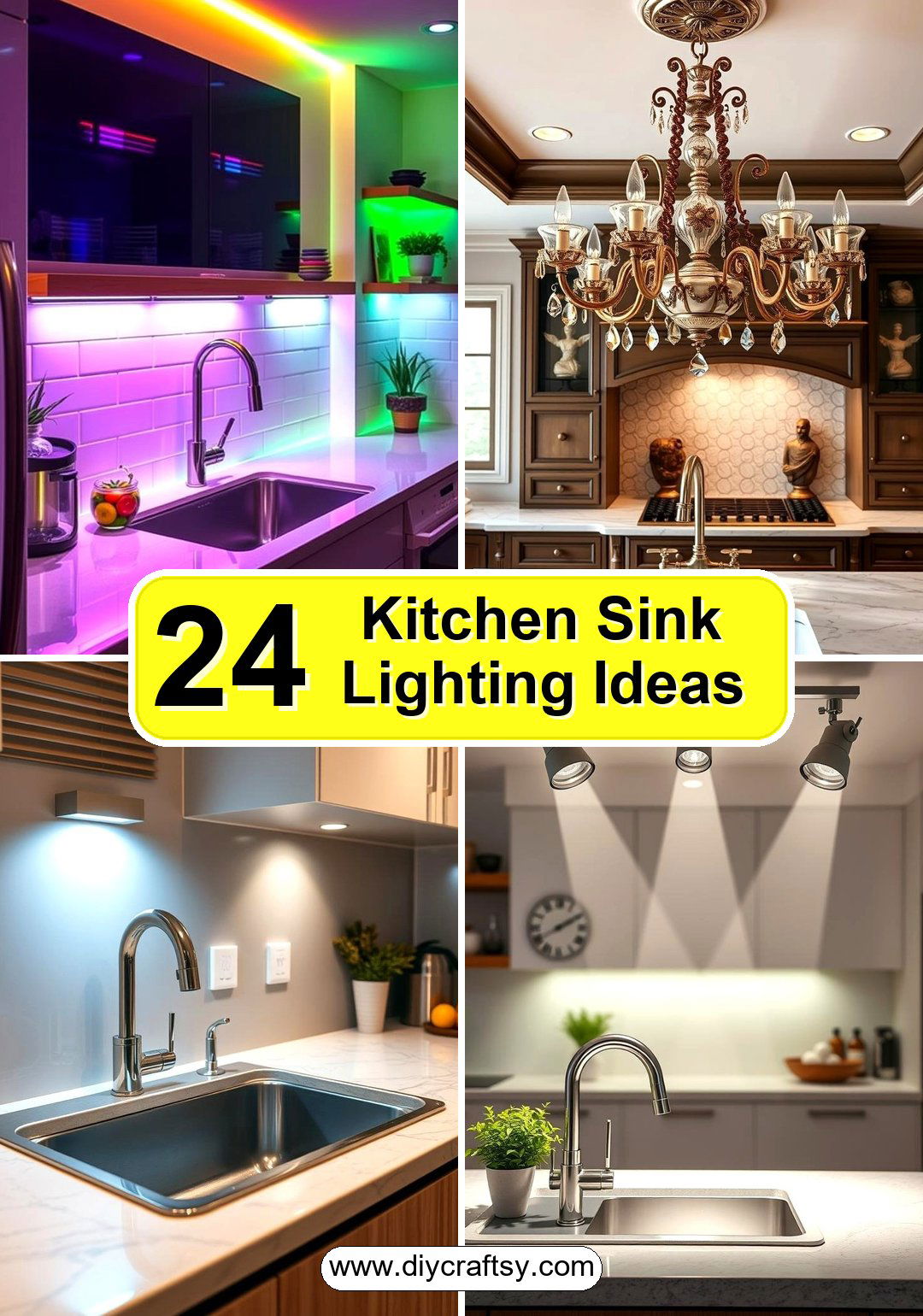 Kitchen Sink Lighting Ideas