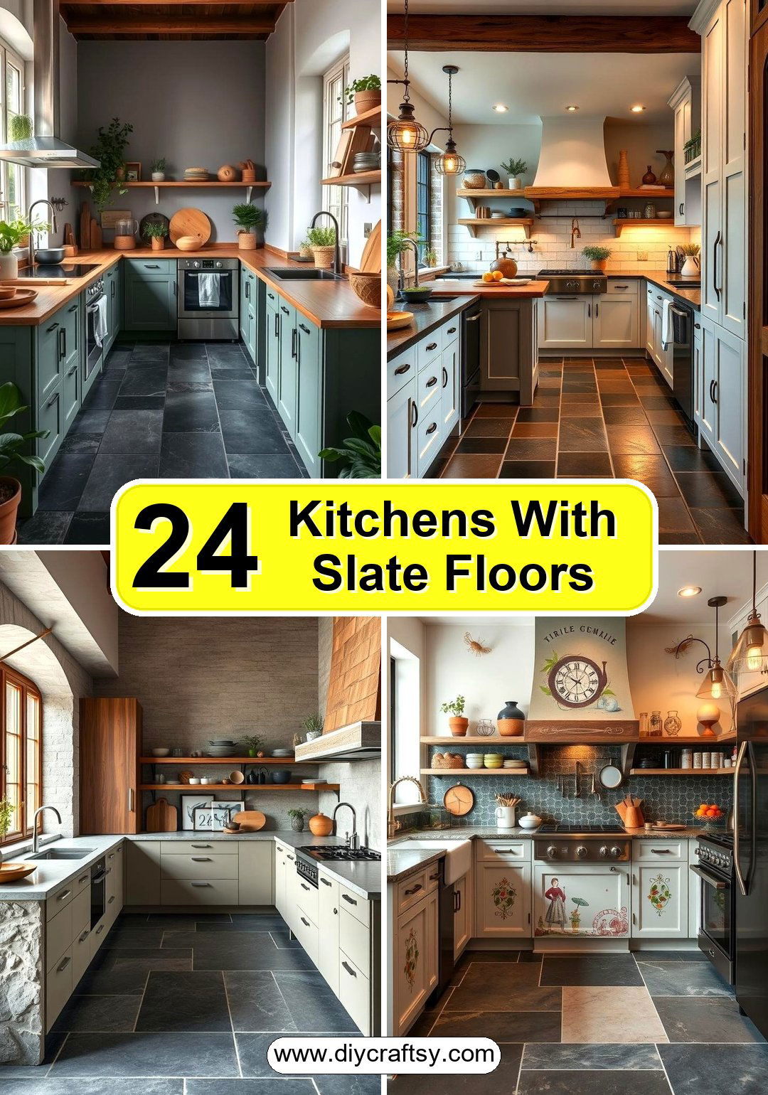 Kitchens With Slate Floors