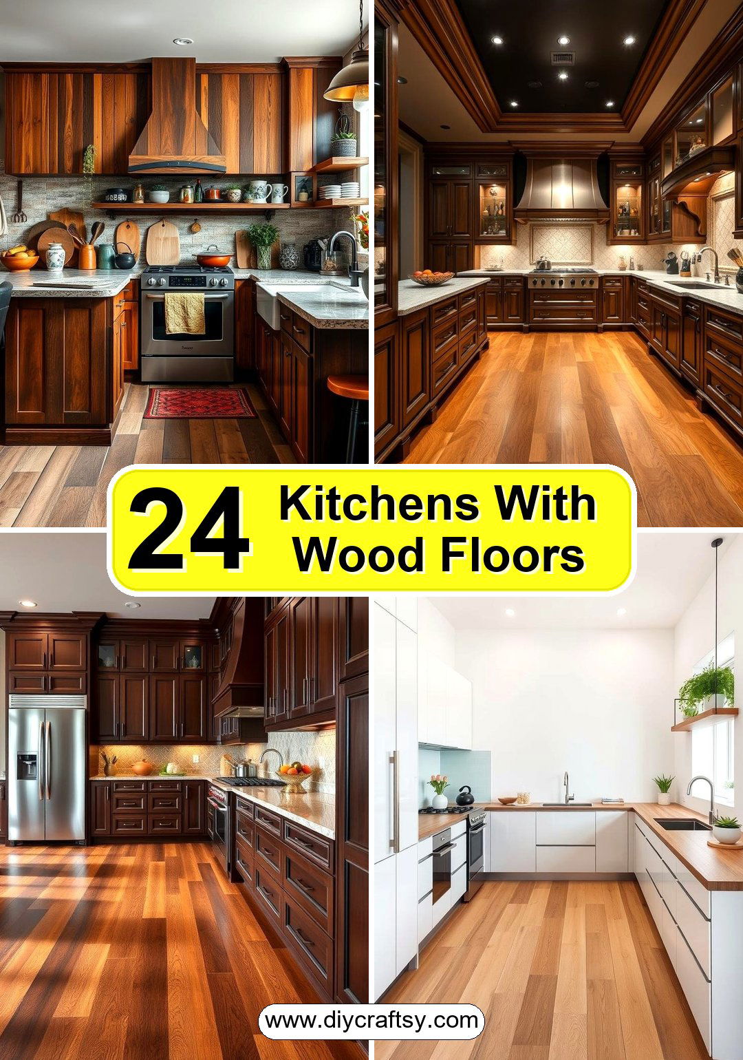 Kitchens With Wood Floors