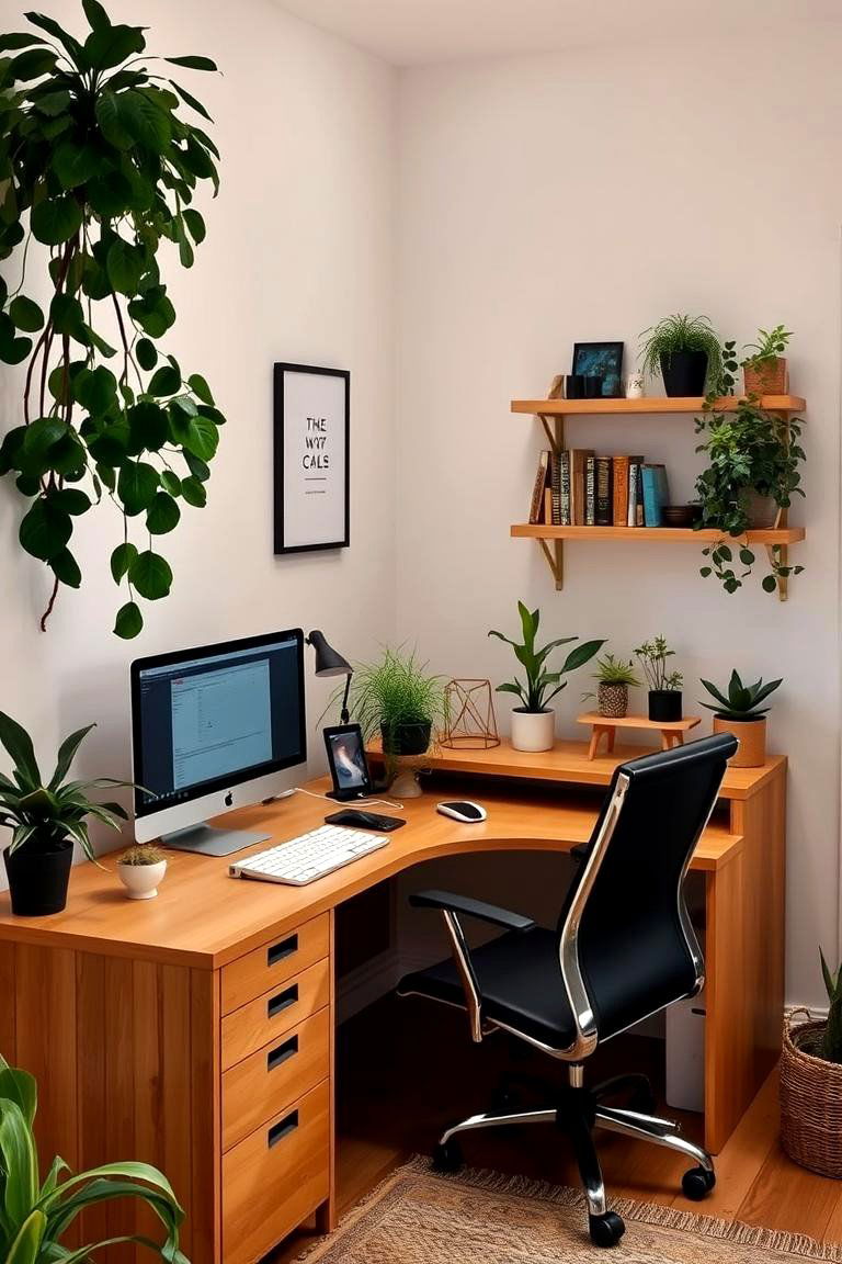 L Shaped Desk for Corner Spaces - 24 Desk Ideas
