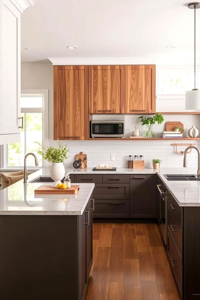 L Shaped Peninsula - 24 Kitchen Peninsula Ideas