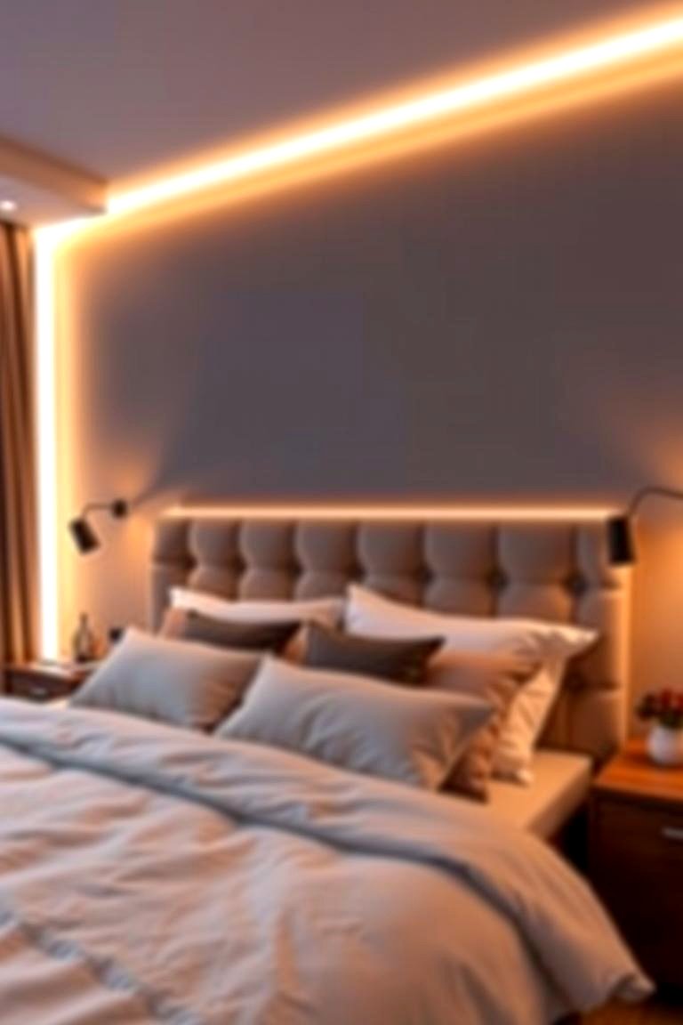 LED Bed Lighting - 24 Aesthetic Room Ideas With Led Lights