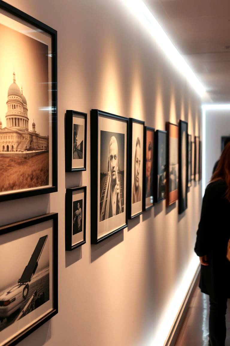 LED Lighting for Artwork - 24 Aesthetic Room Ideas With Led Lights