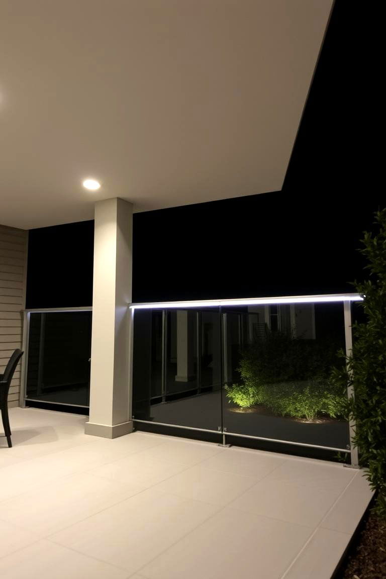 LED Strip Lights for Sleek Modern Lighting - 24 Backyard Lighting Ideas