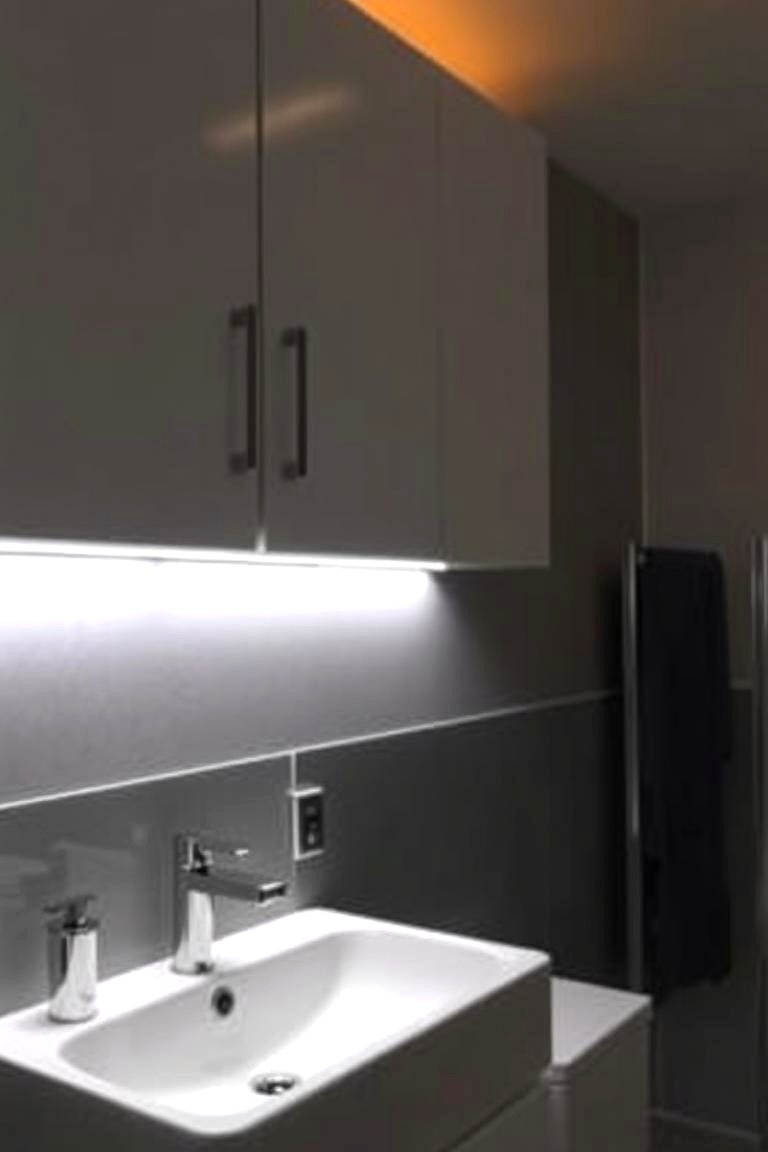 LED Strips for Accent Lighting - 24 Bathroom Lighting Ideas