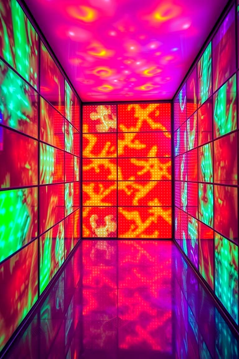 LED Wall Panels - 24 Aesthetic Room Ideas With Led Lights