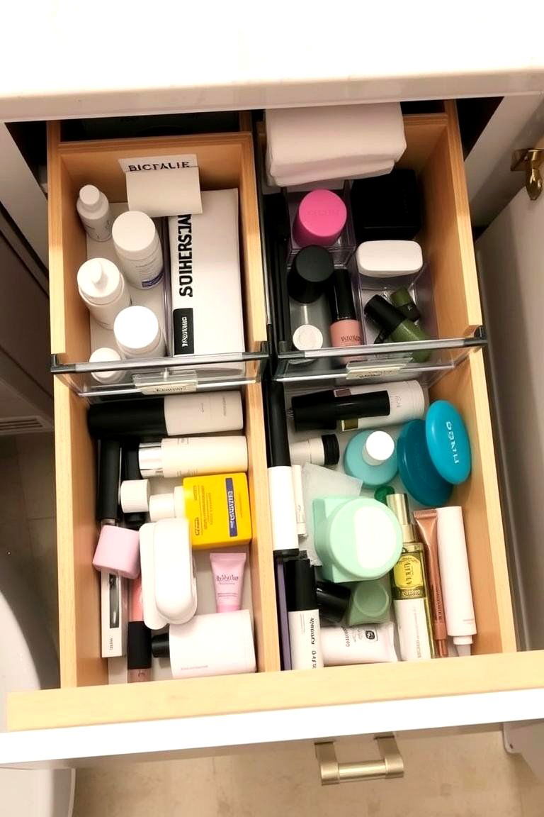 Label Everything for Quick Access - 24 Bathroom Organization Ideas