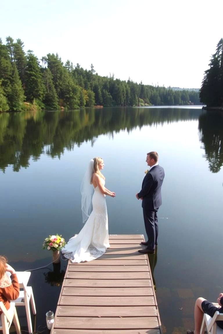 Lakeside or Riverside Ceremony - 24 Wedding Ceremony Ideas