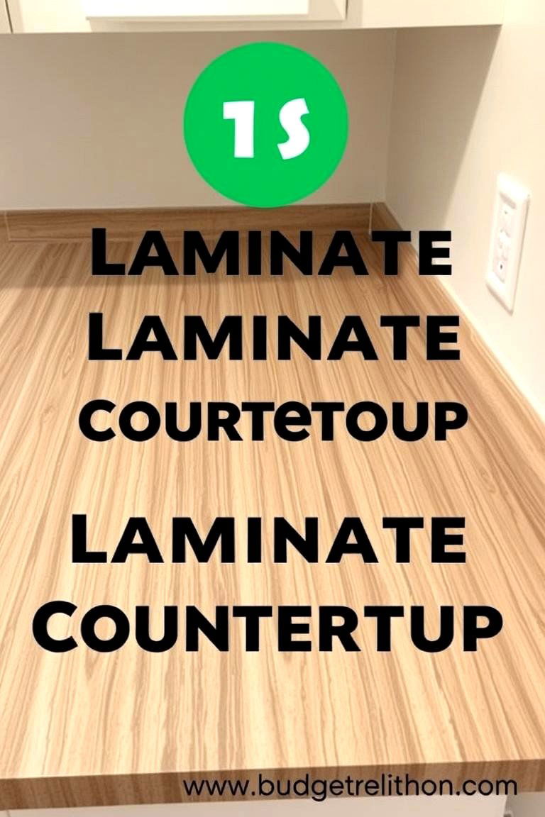 Laminate Affordability - 24 Kitchen Countertop Ideas